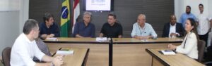 Vice-governador Tadeu de Souza visita Sedecti para alinhamento de ações